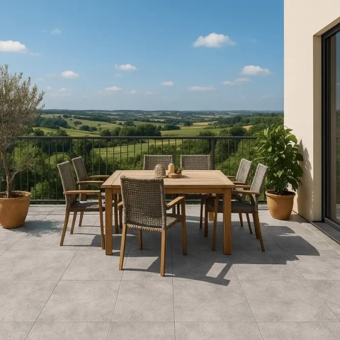 ATEM SIERRA GREY 60X60X2cm GRES TARASOWY G.1