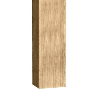 Lamele ścienne - dąb naturalny 3x6x275 cm