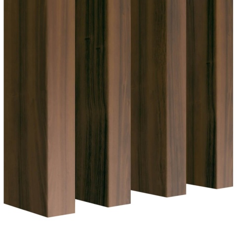 Lamele ścienne - orzech 3x6x275 cm