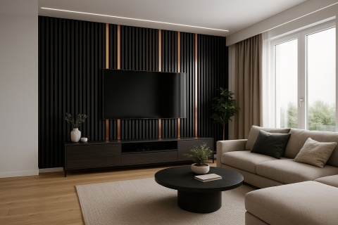 Nakładka na lamele - miedziana błyszcząca 3x1,6x275 cm