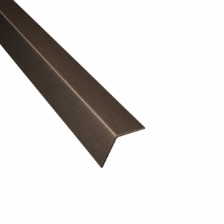 Kątownik dekoracyjny brązowy mat 280 cm