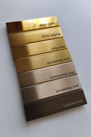 Kątownik złoto satyna 280 cm