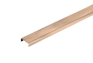 Listwa dekoracyjna C miedziany mat 300 cm