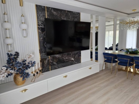Listwa dekoracyjna C złoty poler 240 cm