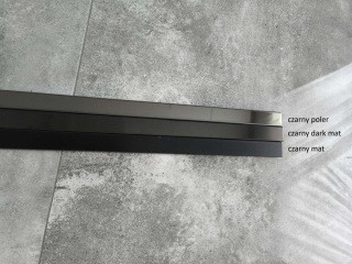 Listwa narożna LG czarny dark mat 280 cm