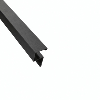 Listwa narożna Q czarny dark mat 240 cm