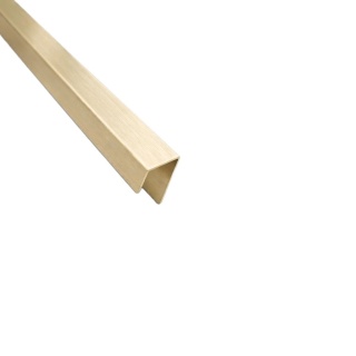 Listwa narożna U szampański mat 240 cm