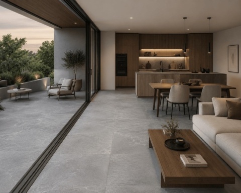 PIZARRA GREY (20MM)Rett. 60x60x2 GRES TARASOWY G.1