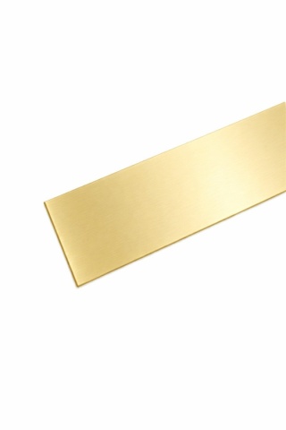 Płaskownik złoto satyna 240 cm