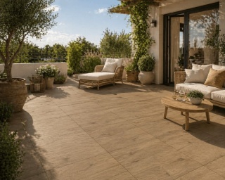 SUOMI BROWN Rett. (20 MM) 60X60x2 GRES TARASOWY G.1