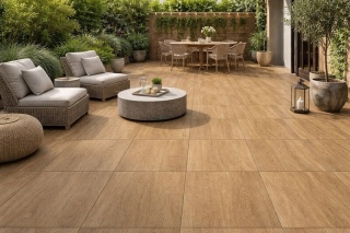 WOODSTONE DARK 60x60x2 PEI 4 R11 GRES TARASOWY G.1