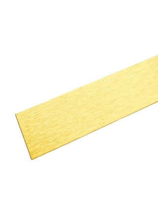Płaskownik dekoracyjny jasnozłoty mat 300 cm