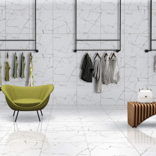 ALASKA WHITE 60X60 RECT. HIGH GLOSSY G.1