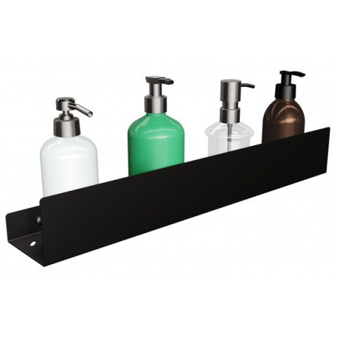 Półka pod prysznic 50 cm stal nierdzewna czarna 345/50NG Półka pod prysznic 50 cm stal nierdzewna czarna 345/50NG