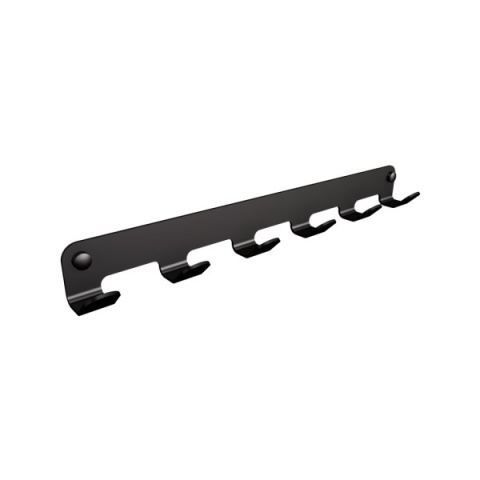 Wieszak 6-hakowy czarny TECHNIC 329NG Wieszak 6-hakowy czarny TECHNIC 329NG