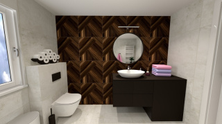 MADERA BROWN Rett. 60x60 G.1