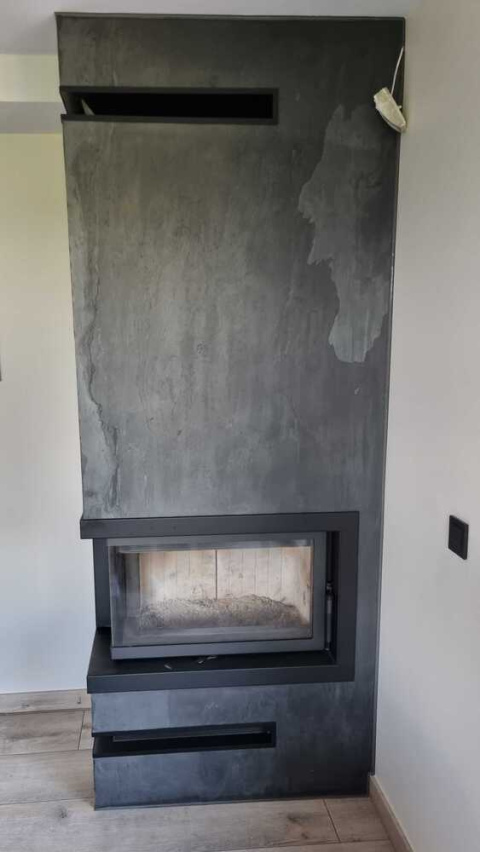 Fornir kamienny Black Slate 122x61x0,2 cm Fornir kamienny Black Slate 122x61x0,2 cm