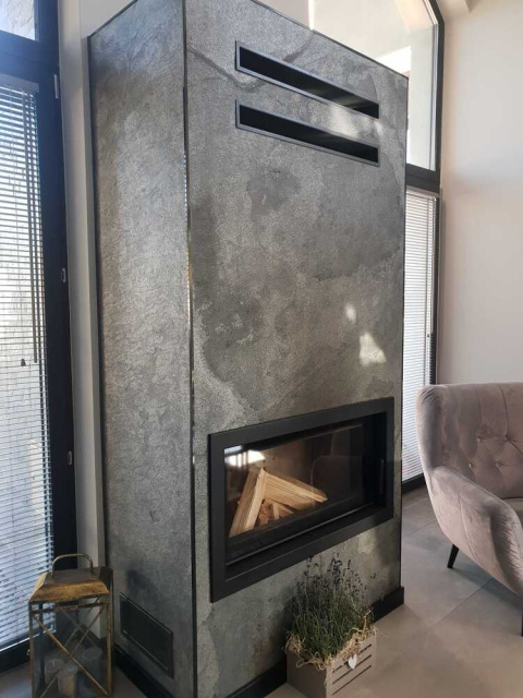 Fornir kamienny Silver Grey 122x61x0,2 cm samoprzylepny Fornir kamienny Silver Grey 122x61x0,2 cm samoprzylepny
