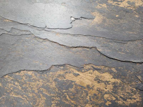 Fornir kamienny Black Slate Gold 244x122x0,2 cm Fornir kamienny Black Slate Gold 244x122x0,2 cm