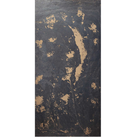 Fornir kamienny Black Slate Gold 244x122x0,2 cm Fornir kamienny Black Slate Gold 244x122x0,2 cm