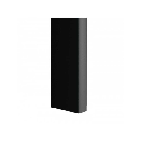Lamele ścienne - czarny mat 2,2x7x275 cm Lamele ścienne - czarny mat 2,2x7x275 cm