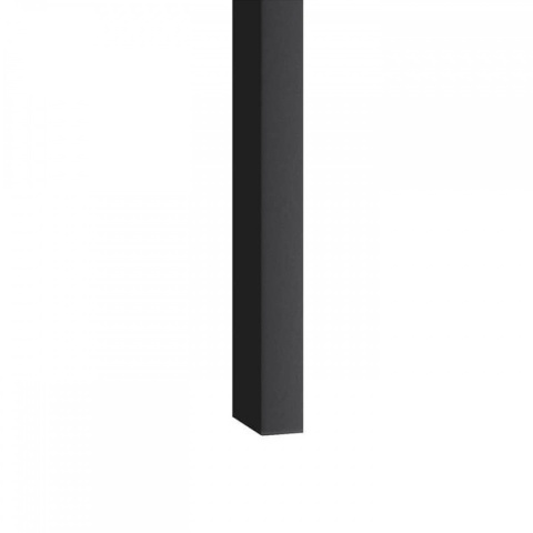 Lamele ścienne - czarny mat 1,6x3x275 cm Lamele ścienne - czarny mat 1,6x3x275 cm