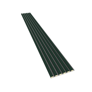 Lamele na filcu - butelkowa zieleń 30x275 cm