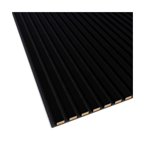 Lamele na filcu - czarny mat 30x275 cm Lamele na filcu - czarny mat 30x275 cm