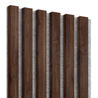 Lamele na filcu - orzech 30x275 cm