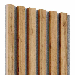 Lamele na filcu - dąb wotan 30x275 cm