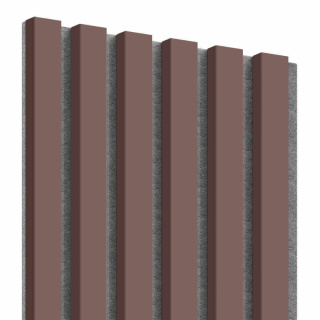 Lamele na filcu - pudrowy róż 30x275 cm
