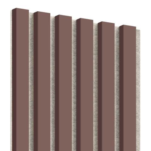 Lamele na filcu - pudrowy róż 30x275 cm Lamele na filcu - pudrowy róż 30x275 cm
