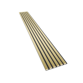 Lamele na filcu - złoty 30x275 cm