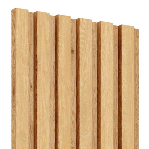 Lamele na płycie HDF - dąb naturalny 30x275 cm Lamele na płycie HDF - dąb naturalny 30x275 cm