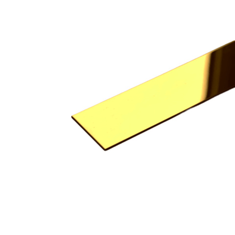 Płaskownik złoty poler 280 cm Płaskownik złoty poler 280 cm