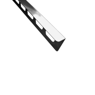 Narożnik L perforowany srebrny poler 250 cm